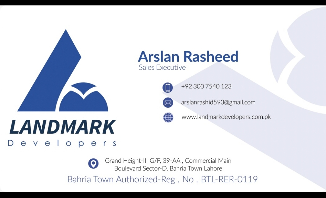 Landmark Developers Bahria Town Lahore